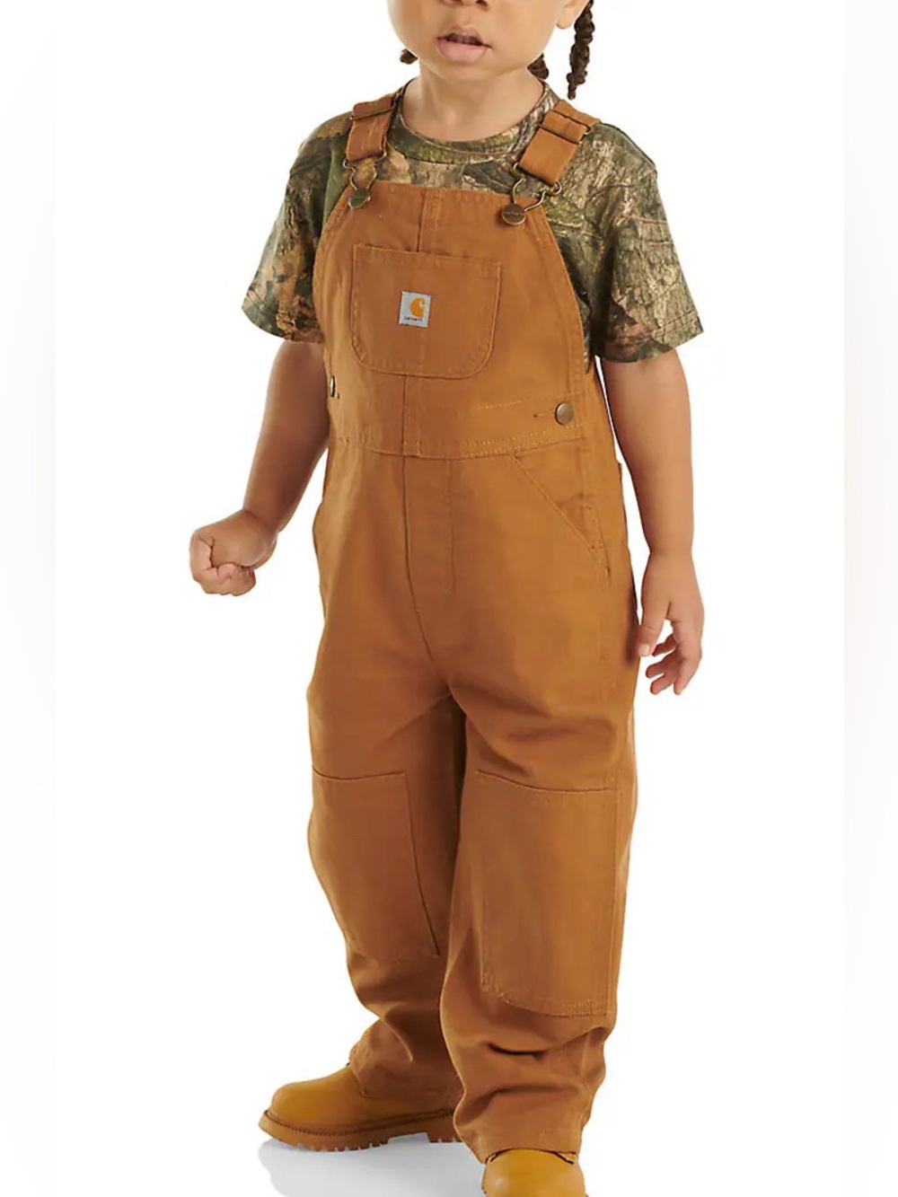 Carhartt Kids Duck Washed Bib Overall Size 6 CHILD) - Picture 1 of 8
